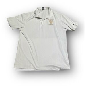 Beverly Hills Public Works Services Nike Polo Shirt White Sz XL White Men 23x32